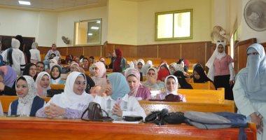 شعبة البرامج الخاصة بتربية بنى سويف تنظم حفلا للطلاب الجدد وتكرم المتميزين