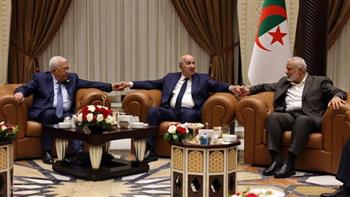   الفصائل الفلسطينية توقع اتفاق المصالحة فى الجزائر الخميس