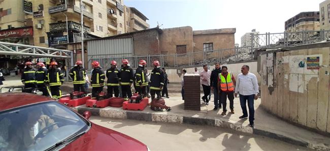استعدادا لموسم الشتاء والأمطار نموذج محاكاه وإدارة سيناريو أزمة بنفق شبرا بدمنهور 