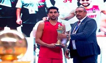   إيهاب أمين أفضل لاعب فى البطولة العربية لكرة السلة