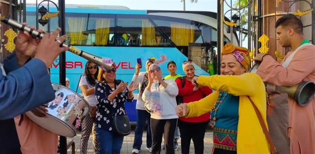 بني سويف تستقبل فوجاً سياحيا لزيارة المعالم الأثرية والطبيعية والدينية