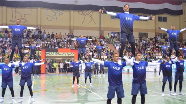 جامعة جنوب الوادي تشارك في افتتاح كأس العالم لكرة السرعة الدائرية بالغردقة