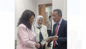   وزيرة الشئون الثقافية التونسية في ضيافة متحف الحضارة 