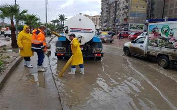 5 إجراءات عاجلة من محافظة الإسكندرية لمواجهة سقوط الأمطار
