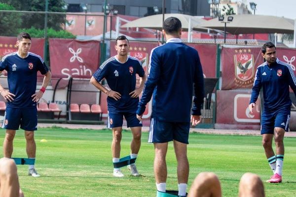 مران الأهلي| تدريبات بدنية.. وتقسيمة قوية بين «٤ فرق» 