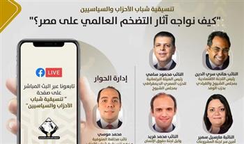  بث مباشر .. صالون «التنسيقية» يناقش «كيف نواجه آثار التضخم العالمي على مصر؟»