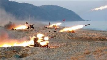   «ودقت طبول الحرب».. كوريا الشمالية تطلق 250 قذيفة مدفعية 