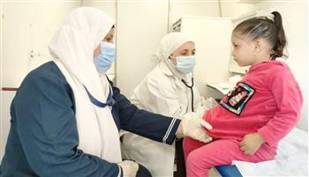   صحة المنيا تقدم الخدمات الطبية والعلاجية لـ  1336 حالة في قرية التحرير 