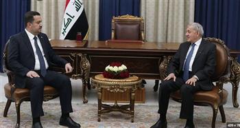   الرئيس العراقي يبحث مع رئيس الوزراء المكلف الأوضاع العامة في البلاد