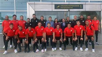 وصول بعثة منتخب مصر للكرة الشاطئية إلى موزمبيق