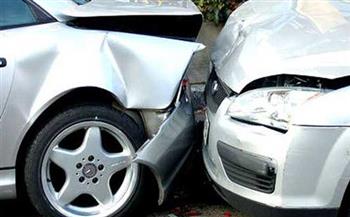   وفاة 4 من مصابى حادث تصادم سيارتين بمحافظة الغربية
