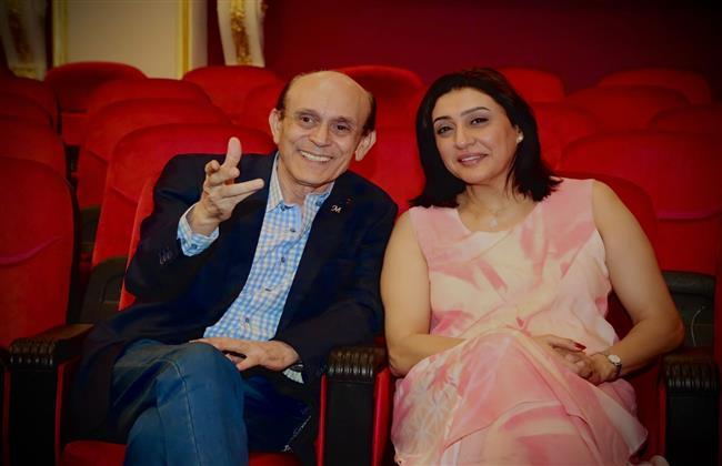 وفاء صادق مفاجأة مسرحية محمد صبحي «عيلة اتعمل لها بلوك»