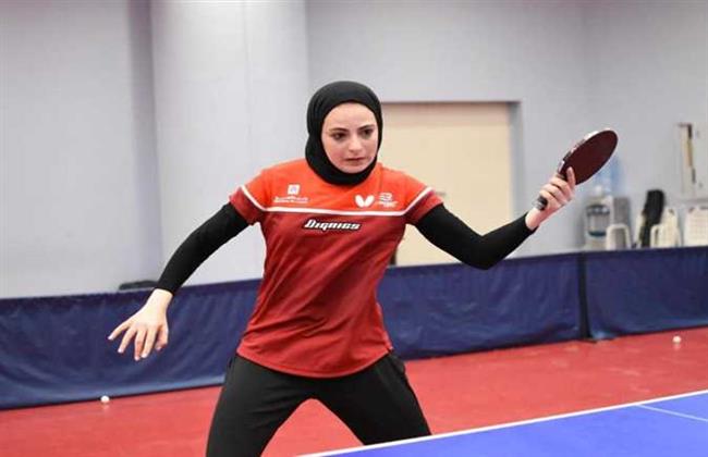 تأهل دينا مشرف لدور الـ16 ببطولة مكاو الدولية لتنس الطاولة