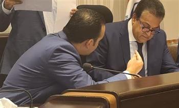   عمرو فهمي يلتقي وزير الصحة لحل المشكلات العالقة بمستشفيات مدينة المحلة بالغربية 