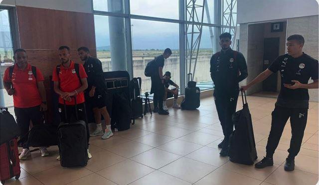 منتخب مصر الأولمبي يصل إسواتيني