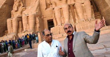 محافظ أسوان: 3 آلاف سائح وزائر مصرى شاهدوا تعامد الشمس بأبو سمبل