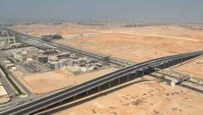 تصوير جوي لـ محور سميرة موسى ينفى شائعة الميل الحاد