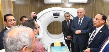 بتكلفة ٤ مليون جنيه.. محافظ قنا يفتتح وحدة الأشعة المقطعية بمستشفى قوص المركزى 