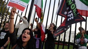 الآلاف يتظاهرون بواشنطن دعمًا لاحتجاجات إيران