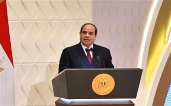 السيسي: الأشقاء والأصدقاء كان لديهم قناعة بأن مصر غير قادرة على الوقوف مرة أخرى