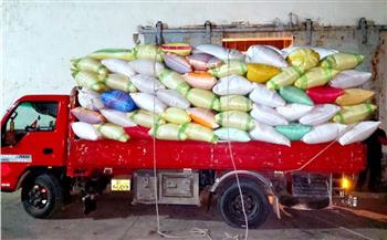   ضبط 11 طن أرز جمعها تجار في مركز دمنهور