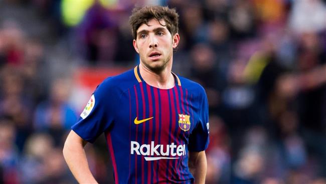 برشلونة يوضح تفاصيل إصابة سيرجي روبيرتو