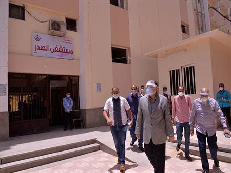 بتكلفة 25 مليون جنيه.. محافظ أسيوط يتفقد مبنى الأشعة في مستشفى الصدر