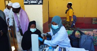 علاج 625 حالة مرضية ضمن مبادرة حياة كريمة الطبية فى الوادى الجديد