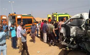   إصابة 4 أشخاص في حادث تصادم بطريق القاهرة - الإسماعيلية