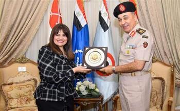 «أكاديمية ناصر العسكرية» تستضيف وزيرة الدولة للهجرة وشئون المصريين بالخارج