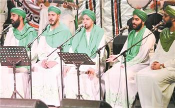 فرقة «الحضرة» للإنشاد الصوفي في ضيافة قبة الغوري