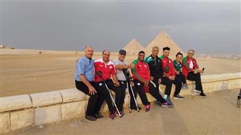   جولة سياحية في الأهرامات لوفود المغرب والجزائر لرفع الأثقال البارالمبي على هامش البطولة الأفريقية