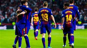 بافارد يطلق رصاصة الرحمة على برشلونة.. وينهي المباراة بهدف ثالث