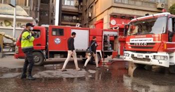   الحماية المدنية بالقليوبية تسيطر على حريق فى مخبز بسبب انفجار أسطوانة غاز