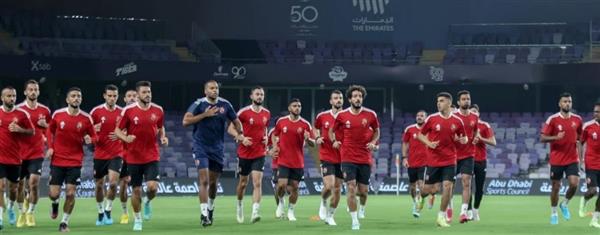 الأهلي يختتم تدريباته في الإمارات استعدادًا لمباراة السوبر المصري غدًا
