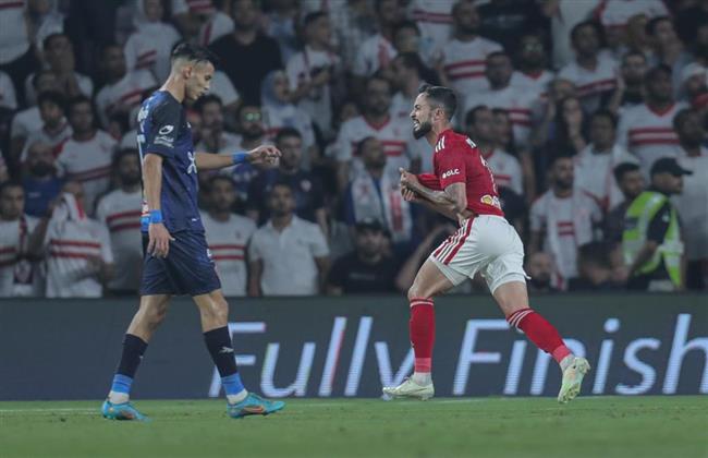 السوبر المصري| برونو سافيو يسجل الهدف الأول لـ الأهلي في شباك الزمالك