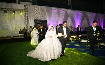   الغربية والمنطقة الشمالية العسكرية ينظمان حفل زفاف جماعي ل 120 شاب وفتاة