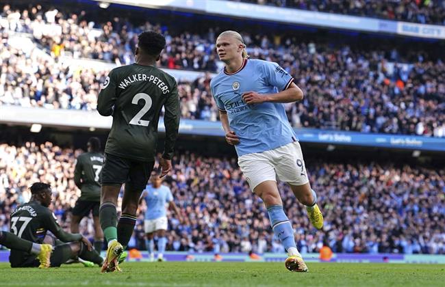 المرض وراء غياب هالاند عن مباراة مانشستر سيتي وليستر في الدوري الإنجليزي