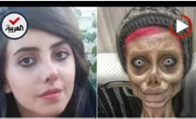 أرعبت العالم.. شبيهة أنجلينا جولي تكشف عن وجهها الحقيقي.. فيديو