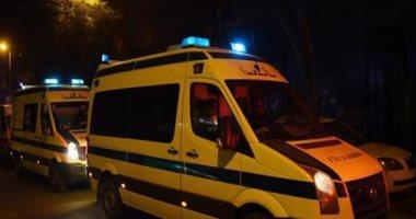 انقلاب سيارة أجرة على طريق العريش القنطرة ونقل 7 مصابين إلى المستشفى