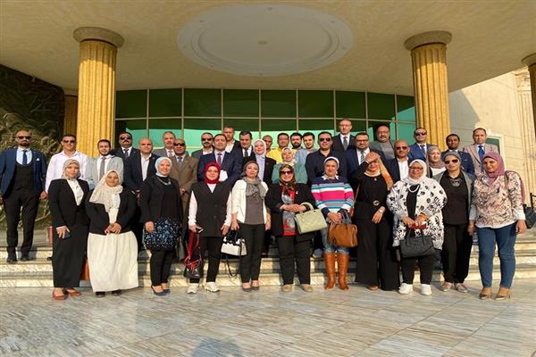 «التنسيقية» تنظم جلسة نقاشية مع لجنة شباب الباحثين بجامعة قناة السويس حول محاور الحوار الوطني
