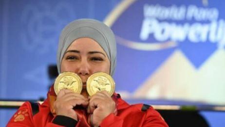 فاطمة عمر تتوج ب4 ذهبيات في بطولة أفريقيا لرفع الأثقال البارالمبي