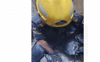   الحماية المدنية بالأسكندرية تنجح فى إنقاذ شخص انهار عليه سقف حجرة 