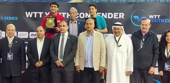   ياسين جابر يفوز ببطولة مصر الدولية لتنس الطاولة تحت 17 سنة بعد نهائي مصري مع مؤمن صلاح 
