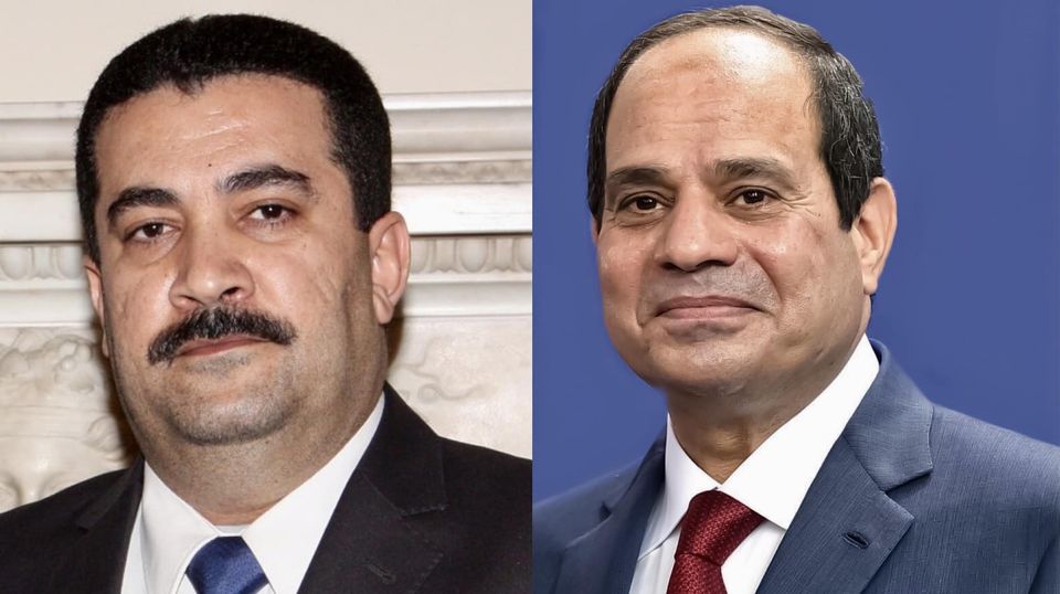 الرئيس السيسى يهنئ رئيس الوزراء العراقى الجديد لنيله ثقة البرلمان
