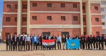 جامعة طنطا تنظم زيارة ميدانية للطلاب لمشروعات حياة كريمة بمركز زفتى