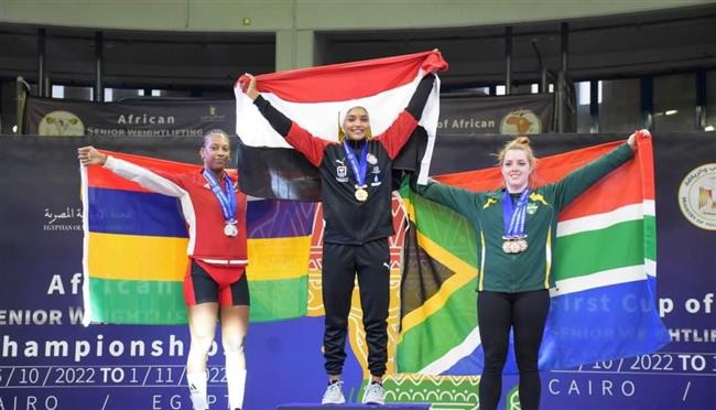 22 ميدالية حصيلة مصر في أول يومين ببطولة إفريقيا لرفع الأثقال بالقاهرة