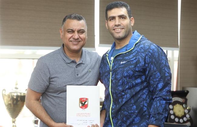 الأهلي يجدد التعاقد مع إيهاب عبد الرحمن 4 سنوات 