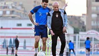 فيريرا يعقد جلسة مطولة مع لاعبي الزمالك