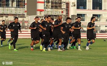 مران الزمالك.. تدريبات  بدنية إضافية للأساسيين في مباراة السوبر